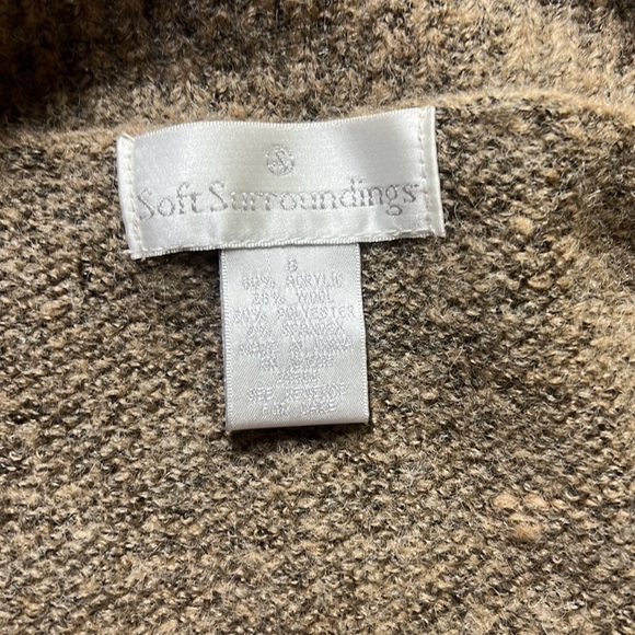 Soft Surroundings Open Cardigan Sweater - Picture 4 of 7